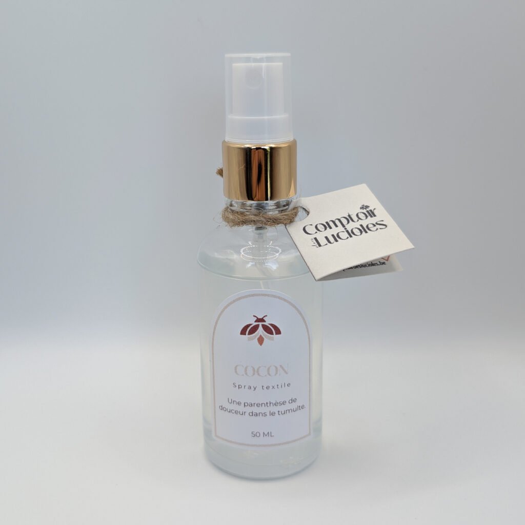 Sprays textiles comptoir spray cocon