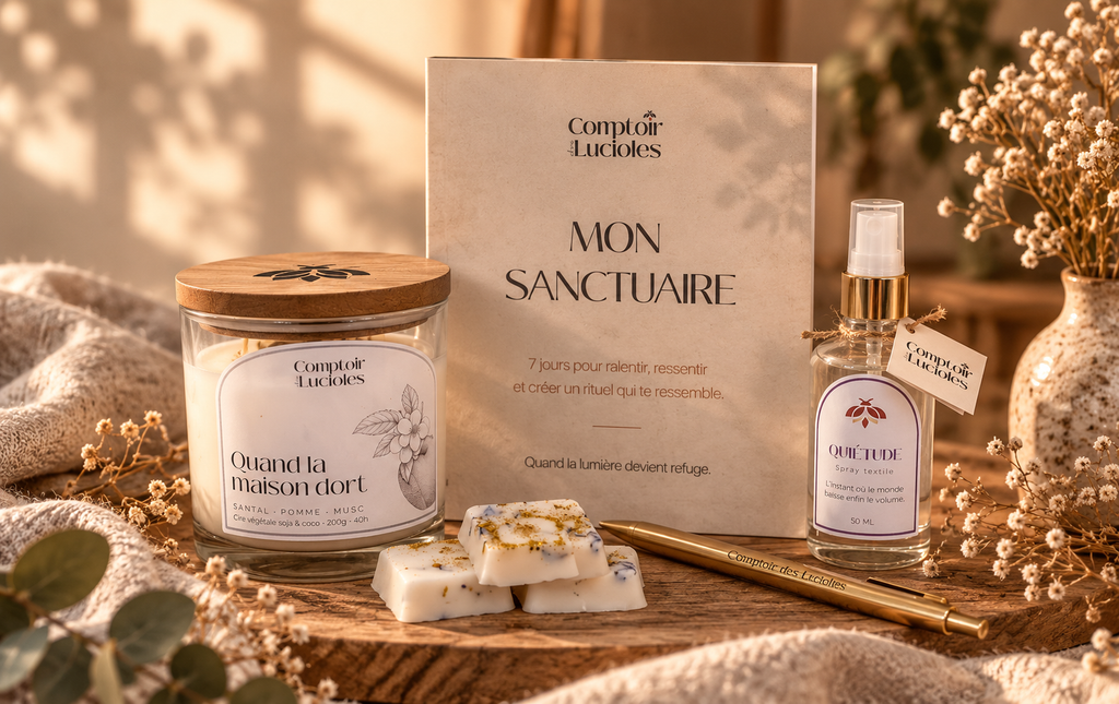 Coffrets & Rituels mon sanctuaire comptoir lucioles