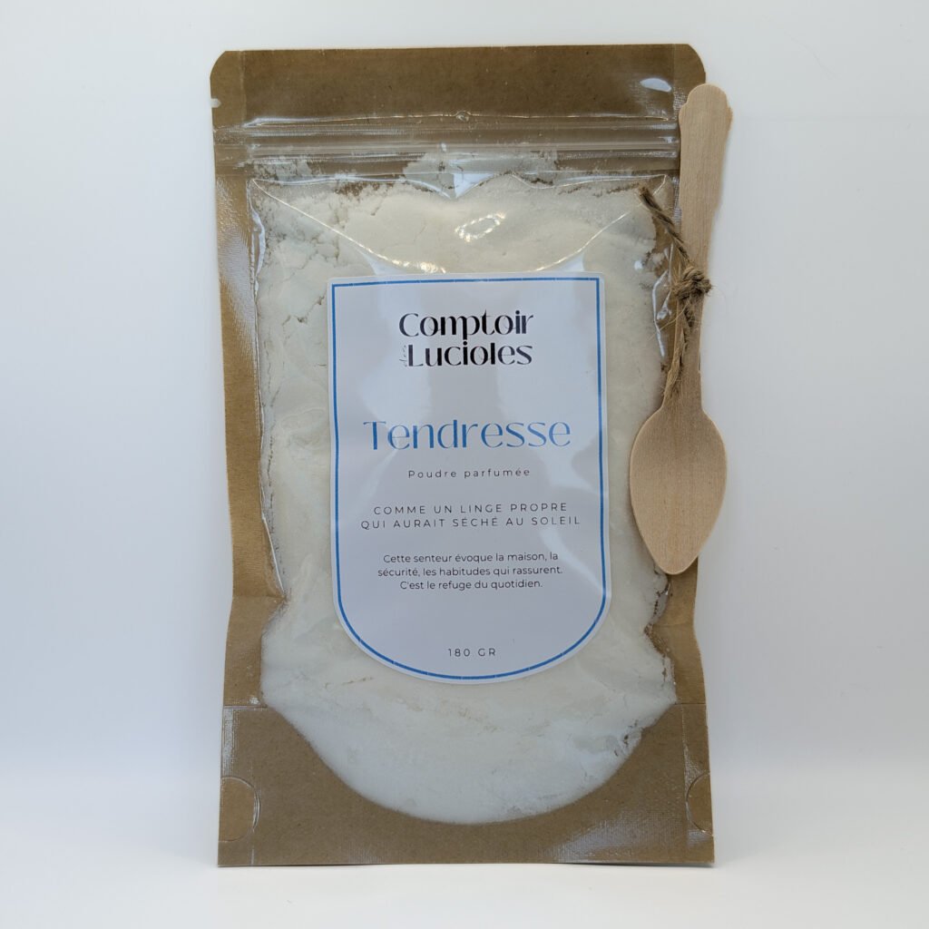 poudre tendresse face comptoir